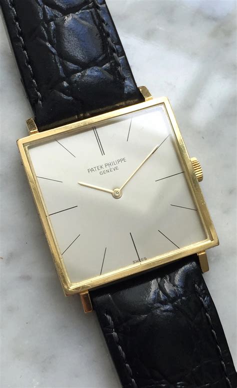 patek philippe square face|Patek Philippe round watch.